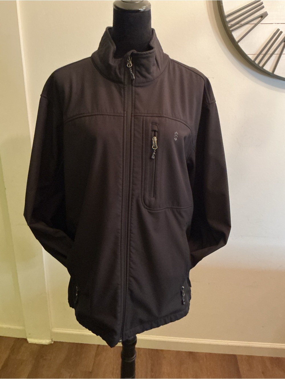 Free Country Men's Black Softshell Performance Jacket
